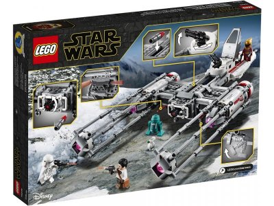 Конструктор Lego Star Wars, Звёздный истребитель Повстанцев типа Y, 578 элементов 1-00325522_4