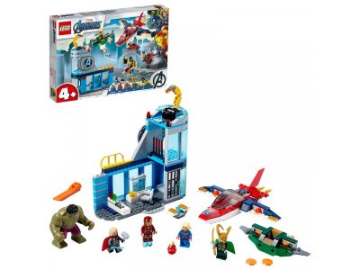 Конструктор Lego Marvel Мстители: гнев Локи, 223 элемента 1-00325528_1