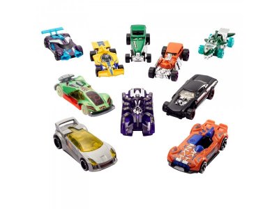 Набор машинок Mattel Hot Wheels, коллекционные, 10 шт. 1-00325487_1