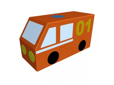 Игрушка мягкая Romana Фургон Пожарная машина, контурная 1-00326165_1