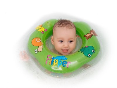 Круг на шею Roxy-Kids Flipper для купания малышей 1-00114376_2