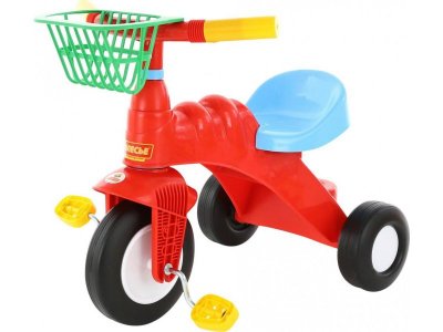 Велосипед трехколесный Полесье Малыш с корзинкой 1-00194721_1