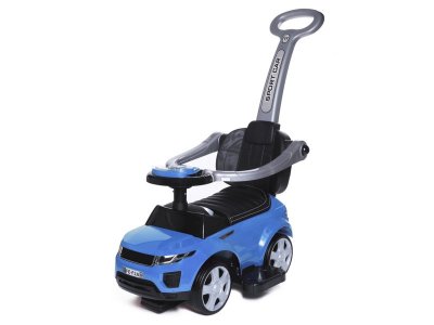 Каталка Babycare Sport car, резиновые колеса, кожаное сиденье 1-00328943_1