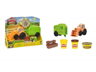 Набор для лепки Hasbro Play-Doh Wheels Фермерский трактор 1-00328968_4