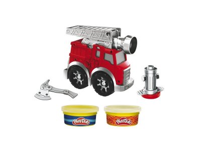 Набор для лепки Hasbro Play-Doh Wheels Пожарная Машина, мини 1-00328985_1