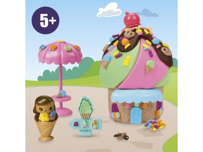 Набор для лепки Hasbro Play-Doh Builder Киоск мороженого 1-00328986_9