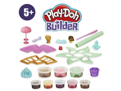 Набор для лепки Hasbro Play-Doh Builder Киоск мороженого 1-00328986_10