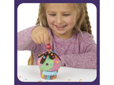 Набор для лепки Hasbro Play-Doh Builder Киоск мороженого 1-00328986_11