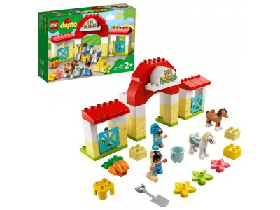 Конструктор LEGO Duplo Конюшня для лошади и пони 10951 1-00328992_1