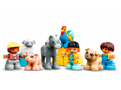 Конструктор Lego Duplo Фермерский трактор, домик и животные 1-00328993_5