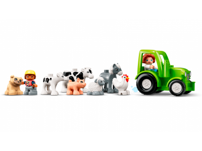 Конструктор Lego Duplo Фермерский трактор, домик и животные 1-00328993_7