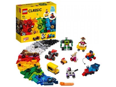 Конструктор Lego Classic Кубики и колёса 1-00328994_1