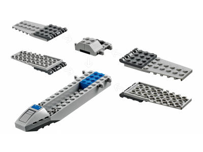 Конструктор Lego Star Wars Истребитель Сопротивления типа X 1-00329008_6