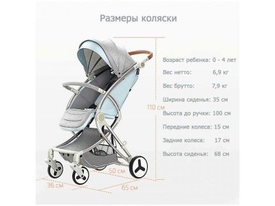 Прогулочная коляска книжка Giovanni Modo+ 1-00329691_4