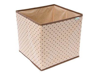Коробка для хранения вещей Homsu Куб Горох 1-00165070_1