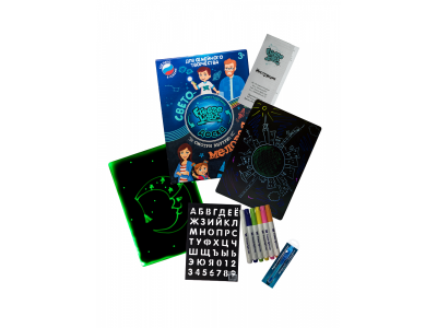 Доска свето-меловая Freeze Light, формат А3 1-00330474_2