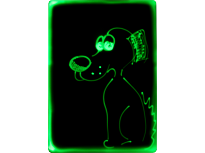 Доска свето-меловая Freeze Light, формат А3 1-00330474_4