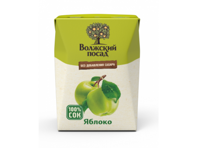 Сок Волжский посад Яблочный 0,2 л 1-00331322_1