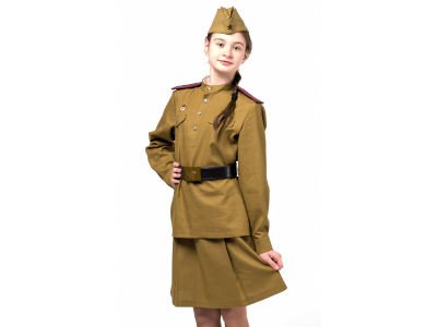 Военный костюм для девочки Сын полка, 5 пред. 1-00331783_1