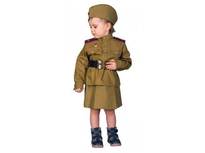 Военный костюм для девочки Сын полка, 5 пред. 1-00331783_4