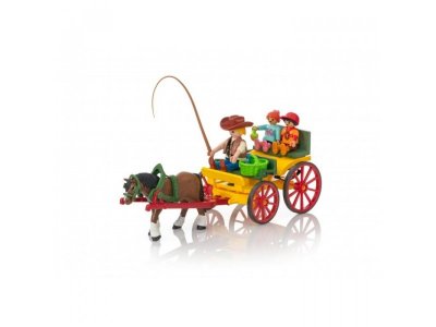 Конструктор Playmobil Конный клуб: Гужевая повозка 1-00333012_4