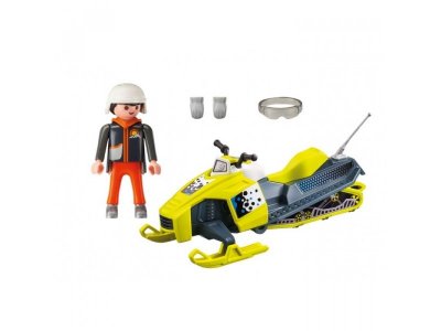 Конструктор Playmobil Спорт: Сноумобиль 1-00333030_1