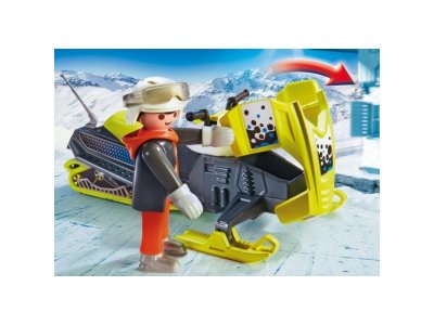 Конструктор Playmobil Спорт: Сноумобиль 1-00333030_2