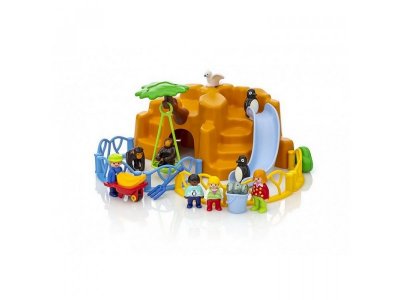 Конструктор Playmobil 1.2.3: Зоопарк 1-00333048_5