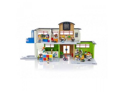 Конструктор Playmobil Школа: Меблированное здание школы 1-00333061_1