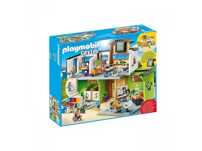 Конструктор Playmobil Школа: Меблированное здание школы 1-00333061_3