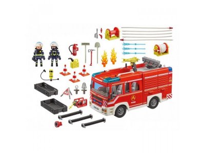 Конструктор Playmobil Пожарная служба: Пожарная машина с водометом 1-00333066_1