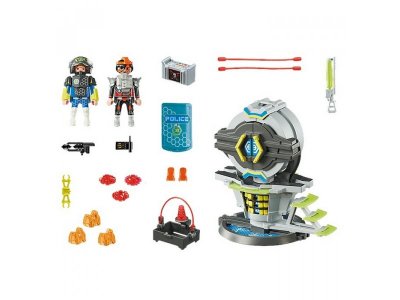 Конструктор Playmobil Галактическая Полиция: Сейф с секретным кодом 1-00333099_1