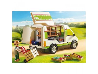 Конструктор Playmobil Ферма: Продуктовый фургон 1-00333134_2