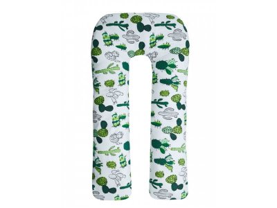 Наволочка к подушке для беременных AmaroBaby U-образная, 340*35 см, бязь 1-00251057_1