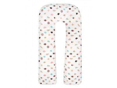 Наволочка к подушке для беременных AmaroBaby U-образная, 340*35 см, бязь 1-00251208_1