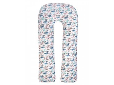 Наволочка к подушке для беременных AmaroBaby U-образная, 340*35 см, бязь 1-00251209_1