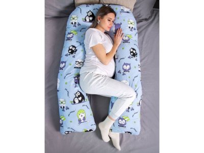 Наволочка к подушке для беременных AmaroBaby U-образная, 340*35 см, бязь 1-00251217_7
