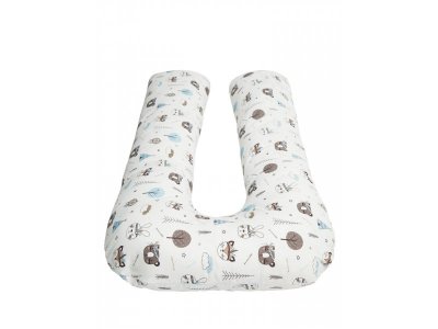 Наволочка к подушке для беременных AmaroBaby U-образная, 340*35 см, бязь 1-00334325_4