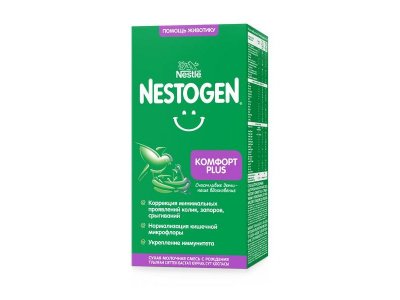 Смесь Nestle Nestogen 1 Комфорт Plus от колик, запоров, срыгиваний с бифидобактериями 350 г 1-00218308_8