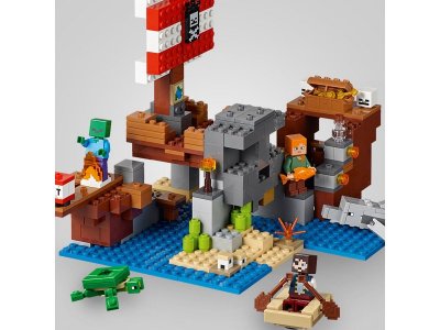Конструктор Lego Minecraft Приключения на пиратском корабле 1-00335329_6