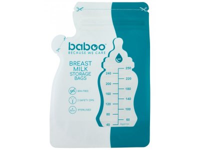 Пакеты для хранения грудного молока Baboo, 25 шт. 1-00335509_4