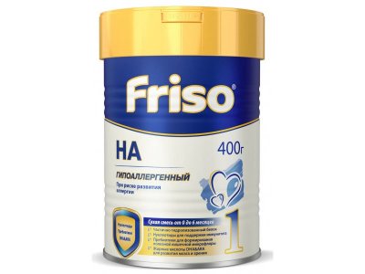 Смесь Friso HA 1 (Фрисолак ГА 1), сухая 0-6 мес. 400 г 1-00011301_3