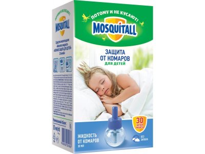 Жидкость Mosquitall 30 ночей защита для детей от комаров 30 мл 1-00033908_1