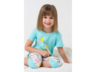 Пижама для девочки Crockid 1-00336337_2