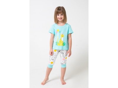 Пижама для девочки Crockid 1-00336338_3