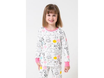Пижама для девочки Crockid 1-00336378_3