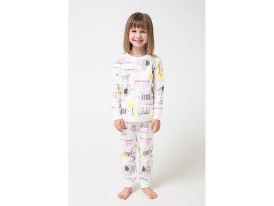 Пижама для девочки Crockid 1-00336392_2