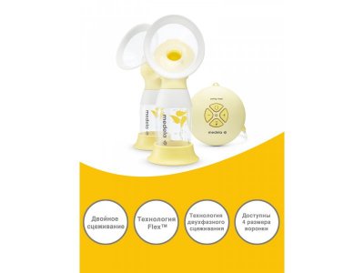 Молокоотсос электрический Medela Swing Maxi Flex, двойной 1-00314307_5