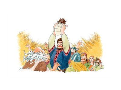 Книга Рони, дочь разбойника (илл. Кондо К. на студии Миядзаки) Линдгрен А. / Machaon 1-00235857_3