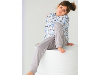 Пижама Марвелин с манжетами 1-00339124_4